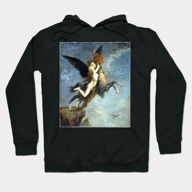 Gustave Moreau The Chimera Hoodie by pdpress